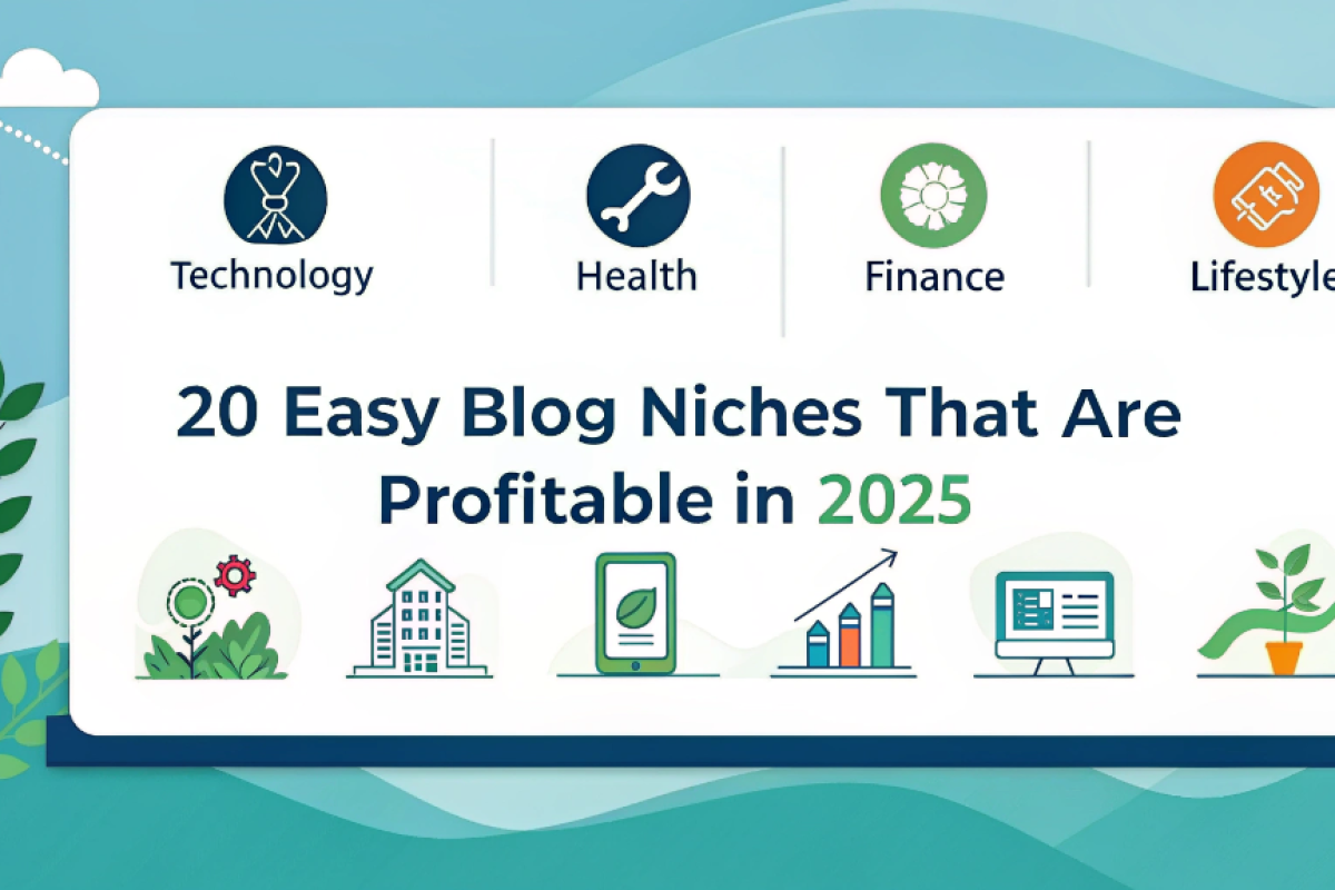 20 Easy Blog Niches That Are Profitable in 2025