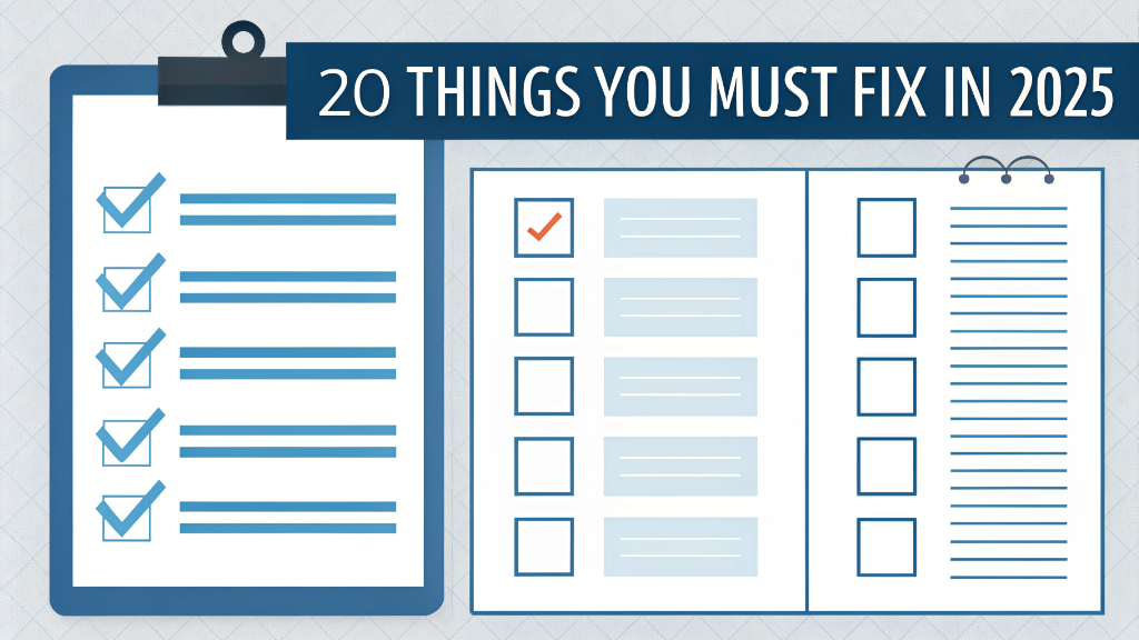 Technical SEO Checklist: 20 Things You Must Fix in 2025